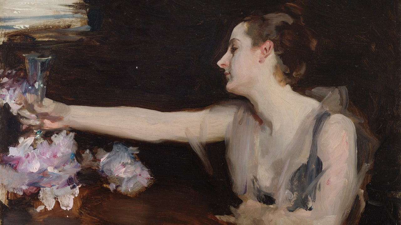 7 Sargent Madame Gautreau Drinking a Toast 1882 1883 1